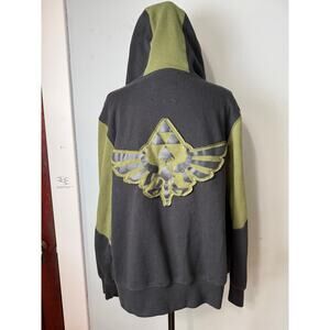 Legend of Zelda Nintendo Link Hoodie Cosplay Video Game Geek Chic Skyward Sword